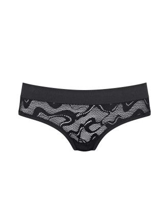 Dámské kalhotky GO Allround Lace Hipster - BLACK - černé 0004 - SLOGGI