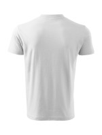 V-neck tričko unisex bílá