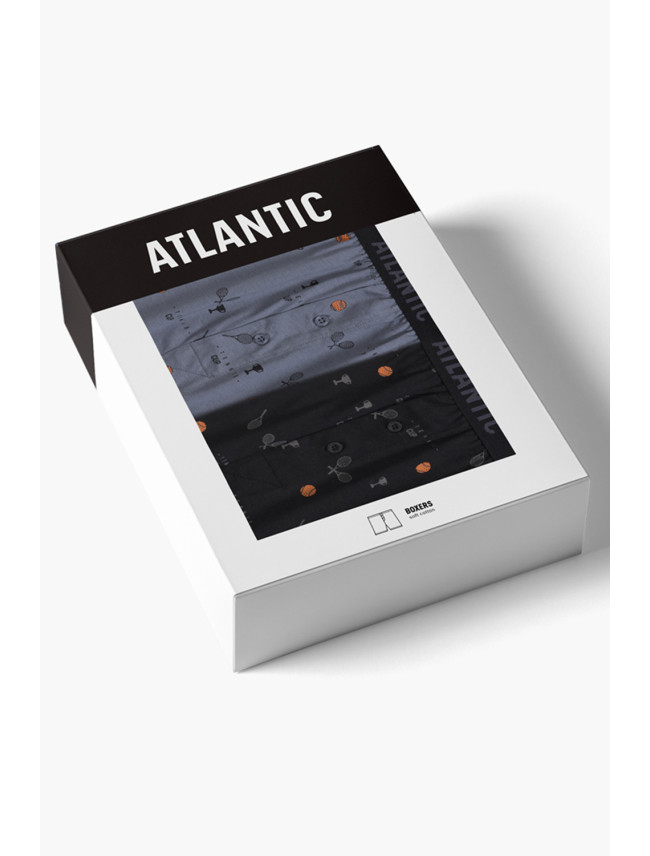 Atlantic 2MBX-052 2-pak kolor:czarny/niebieski