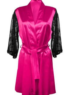 DKaren Housecoat Elizabeth Dark Pink