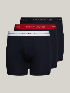 Pánské boxerky 3Pack BOXER BRIEF WB UM0UM02765 05G černé - Tommy Hilfiger