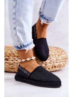 Dámské espadrilky Slip-on Big Star - černé