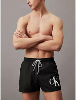 Pánské plavky Tkaný spodní díl SHORT DRAWSTRING KM0KM01015BEH - Calvin Klein
