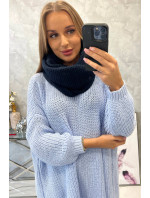 KN18 Dámský tmavě modrý snood