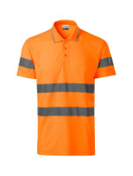 HV Runway polokošile unisex fluorescenční oranžová