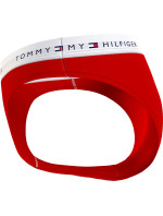 Dámské kalhotky CURVE TOMMY ICONS LOGO WAISTBAND BRIEFS UW0UW04018XLG červená - Tommy Hilfiger