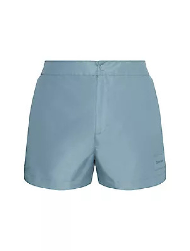 Pánské plavky Tkaný spodní díl SHORT DRAWSTRING KM0KM00946C7Y - Calvin Klein