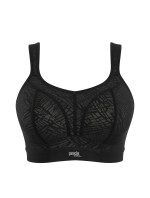 Sportovní podprsenka Non Wired Bra black/latte 7341C - Panache