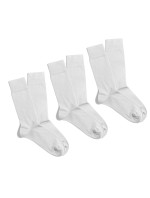 Banana Socks 3Pack Ponožky Essentials Ivory Serenity White