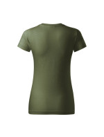 Dámské tričko Basic W MLI-13409 Khaki zelená - Malfini