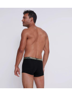 Pánské boxerky GO ABC Natural Hipster 2P - BLACK - černé 0004 - SLOGGI