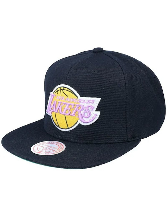 Mitchell & Ness NBA Los Angeles Lakers Top Spot Snapback Hwc Lakers Kšiltovka HHSS2976-LALYYPPPBLCK