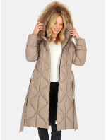 PERSO Coat BLH241012FXR Béžová barva