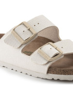 Žabky Birkenstock Arizona Vegan Women Textile Narrow Eggshell pro úzkou nohu vegan (1022679)