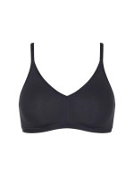 Dámská podprsenka GO Daily Cotton Soft bra - BLACK - černá 0004 - SLOGGI