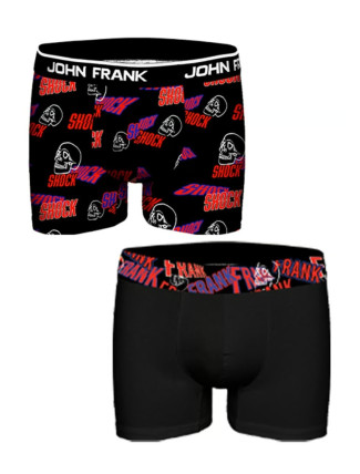 Pánské boxerky John Frank JF2BHYPE07 2PACK