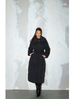 Sexy Fashionista Extra Long Winterjacke mit Gürtel