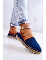 Dámské espadrilky Slip-on Big Star - tmavě modré