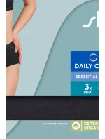 SLOGGI GO DAILY BAVLNĚNÉ MIDI KALHOTKY