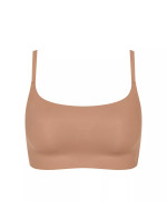 Dámská podprsenka ZERO Feel 2.0 Ultra Bra - BROWN - sv. hnědá 00CM - SLOGGI