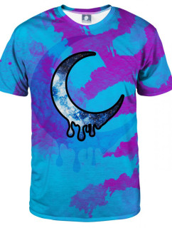 Aloha From Deer Crescent Tie Dye T-Shirt TSH AFD579 Blue