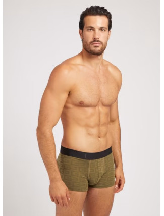 Pánské boxerky 3 pack U2BG01K6YW0 P84S černá/khaki - Guess