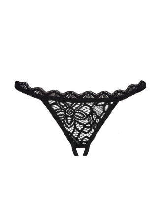 LivCo Corsetti Módní kalhotky Muled Black