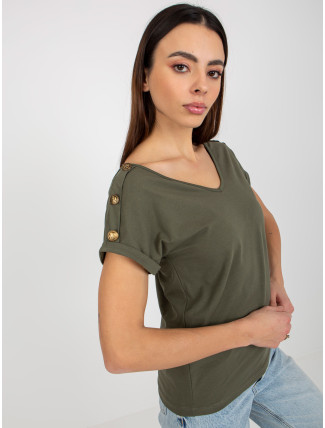 Dámská halenka TW BZ BL 1006.56 tmavá khaki