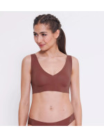 Dámská podprsenka ZERO Feel 2.0 Bralette - UNKNOWN - tm. hnědá 7505 - SLOGGI