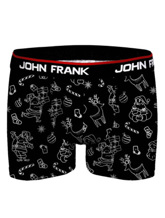 Pánské boxerky John Frank JFBD50-CH-SHINING XMAS