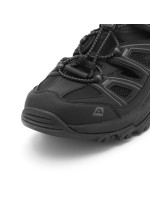 Letní outdoorové sandály s air flow ALPINE PRO NUBRE black