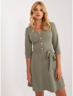 LK SK 507785 šaty.65 khaki