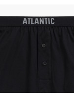 Pánské volné boxerky ATLANTIC 2Pack - černé/šedé