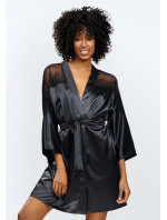 DKaren Housecoat Femi Black