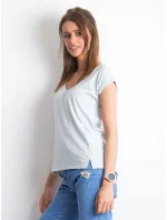 Tričko RV TS 4839.25P světle modrá