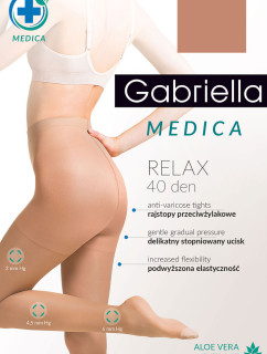 Gabriella Medica Relax 40 DEN Code 111 kolor:gazela