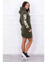 Šaty off White khaki