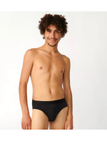 Pánské slipy EVER Soft Brief 2P - BLACK - černé 0004 - SLOGGI