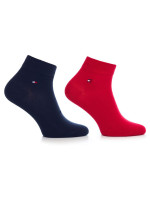 Ponožky Tommy Hilfiger 2Pack 342025001 Red/Navy Blue