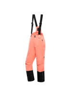 Dětské lyžařské kalhoty s membránou ptx ALPINE PRO FELERO neon salmon