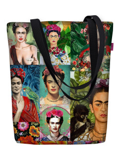 Bertoni Plátěná taška Sunny Modern Frida Multicolour