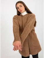 Dámský kabát MBM PL 1518.95P světle hnědý
