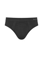 Pánské slipy GO Smooth Brief 2P - BLACK - černé 0004 - SLOGGI