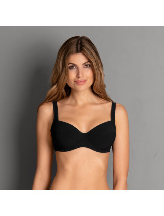 Style Sibel Top Bikini - horní díl 8730-1 černá - RosaFaia