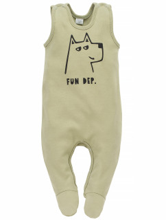 Pinokio Olivier Sleepsuit Zelená