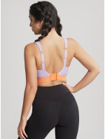 Sportovní podprsenka Non Wired Bra 7341B fialovo/orange - Panache