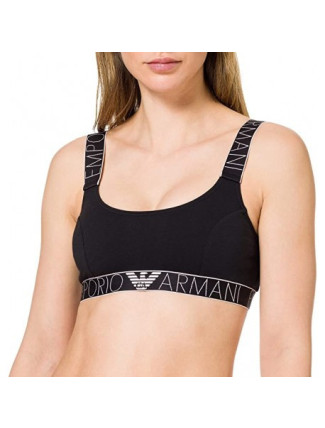 Bralette sportovní podprsenka 163651 1P227 00135 tmavě modrá - Emporio Armani