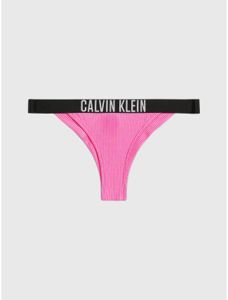 Dámské plavkové kalhotky KW0KW02392 TOZ růžové - Calvin Klein