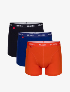 Pánské boxerky ATLANTIC 3Pack - vícebarevné