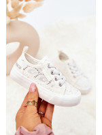 Openwork Sneakers Big Star JJ374134 White